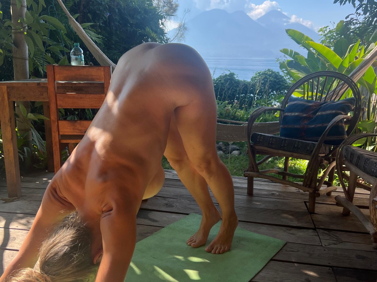 Naked Downward Dog&nbsp;Yoga